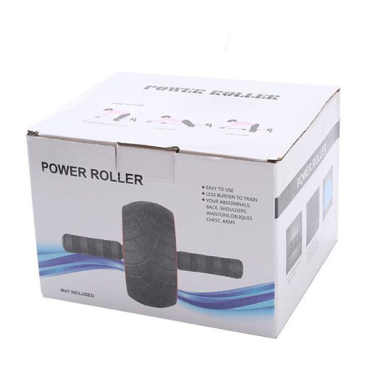 Silent Single-Wheel Ab Roller Home Core Fitness Exercise Training Equipment