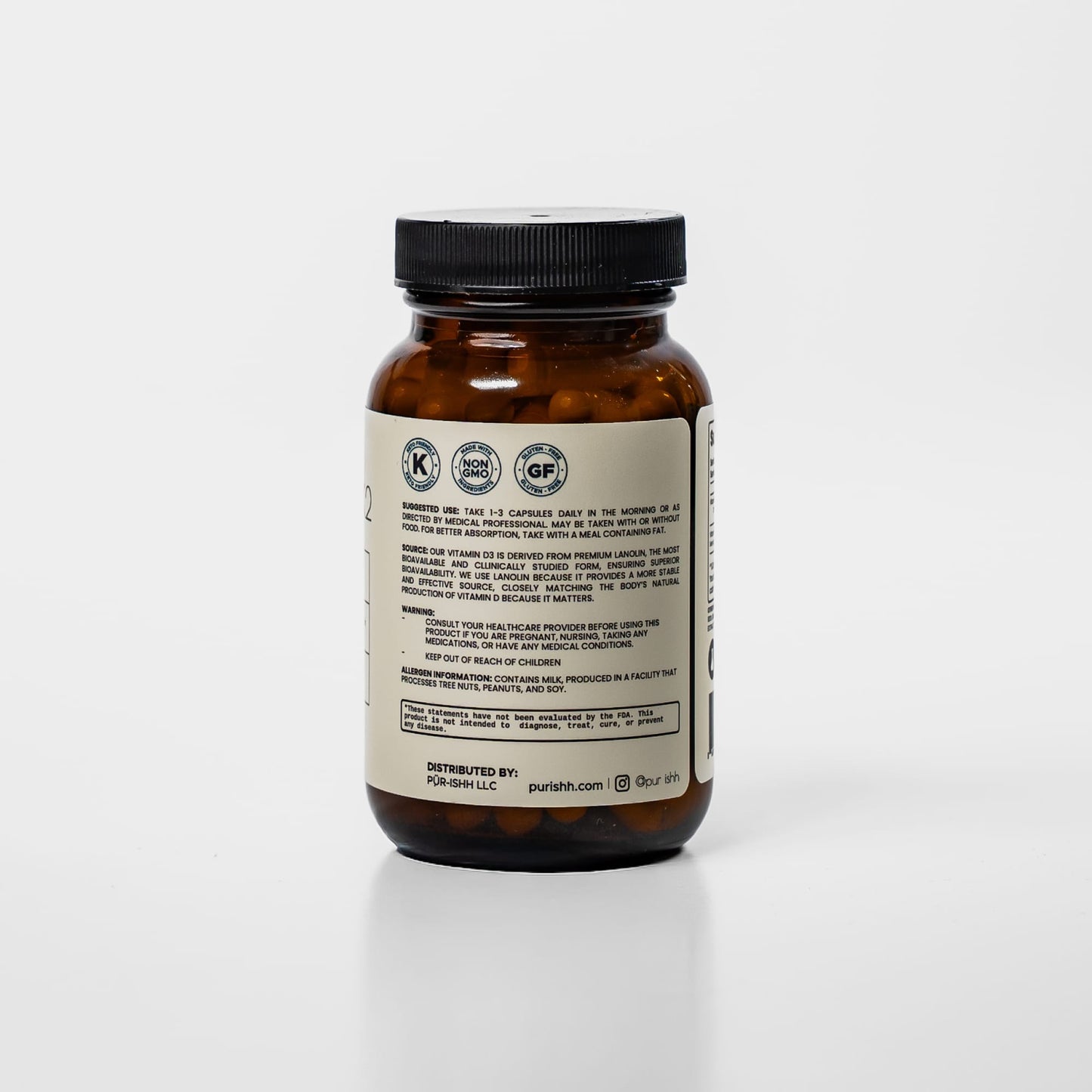 Vitamin D3 and K2 Daily Bone Health Dietary Supplement