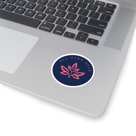 All Star Axis Floral Logo Sticker