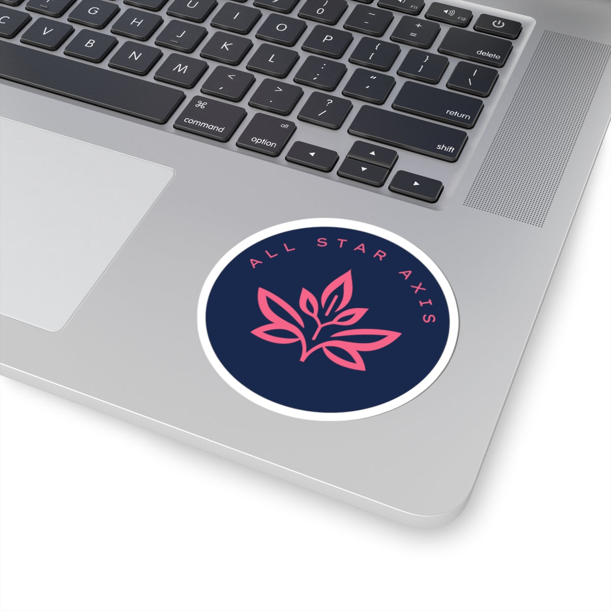 All Star Axis Floral Logo Sticker