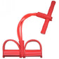 Natural Latex Foot Pedal Resistance Pull Rope Fitness Expander with Handles