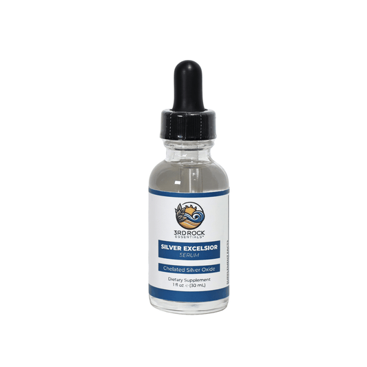 Silver Excelsior Serum - 4000 PPM Silver Oxide Immne Support Supplement