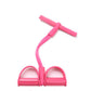 Natural Latex Foot Pedal Resistance Pull Rope Fitness Expander with Handles