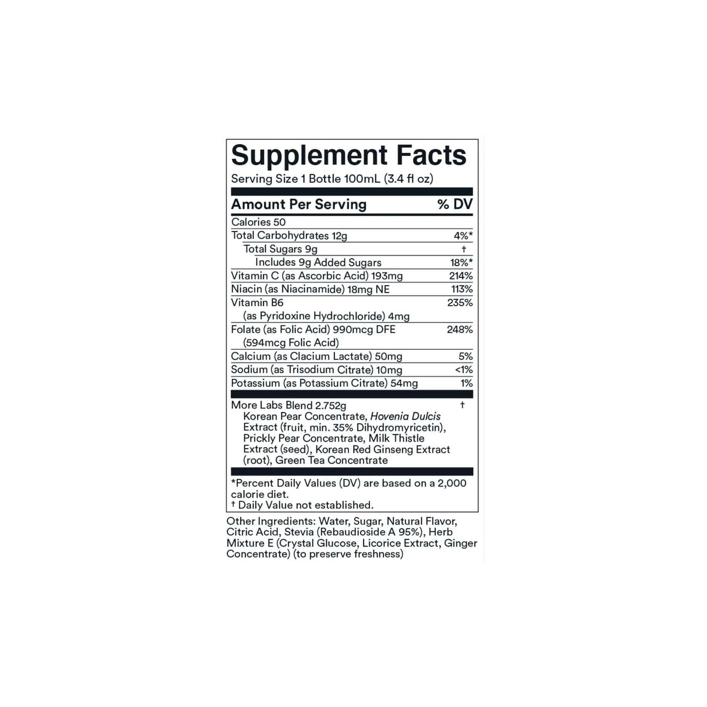 Morning Recovery Wellness Drink