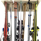 THE PONDEROSA ski wall rack