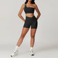 Women's Tracksuit Push-Up Workout Sportswear Tights Short Activewear