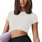 Seamless Yoga Running Activewear Top