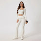 Activewear Suit: Long-Sleeve Top and Bottoms