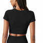 Seamless Yoga Running Activewear Top