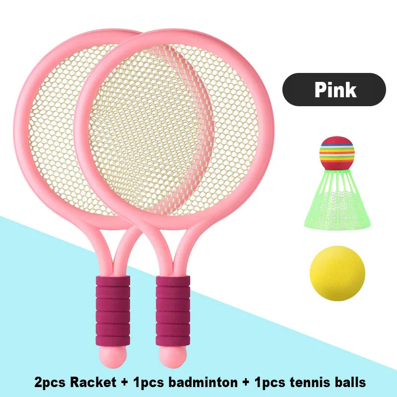 Kids Badminton Racket Set Outdoor Sports Toy for Children Training Fun