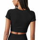 Seamless Yoga Running Activewear Top