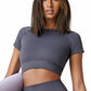 Seamless Yoga Running Activewear Top