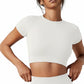 Seamless Yoga Running Activewear Top