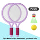 Kids Badminton Racket Set Outdoor Sports Toy for Children Training Fun