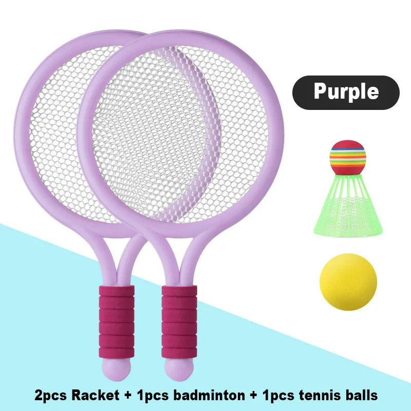 Kids Badminton Racket Set Outdoor Sports Toy for Children Training Fun