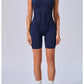 Women's Padded Sport Jumpsuit Gym Fitness Activewear