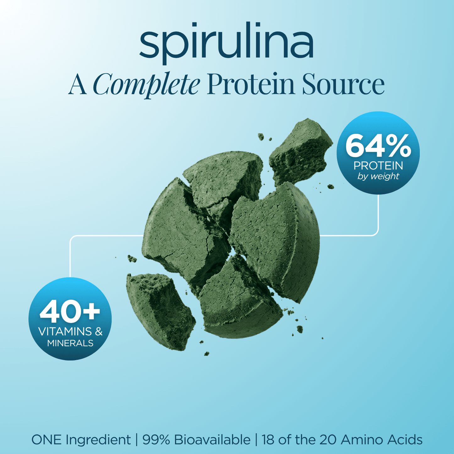 ENERGYbits® Spirulina | Large Bag