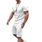 Men's Casual Activewear Running T-Shirt with Shorts
