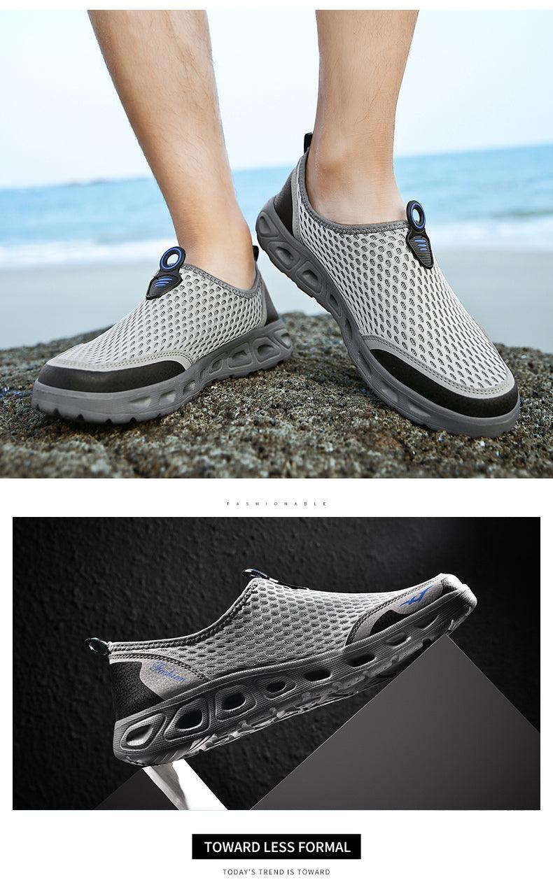 Men's Aqua Shoes Quick Dry Breathable Mesh Water Sports Footwear