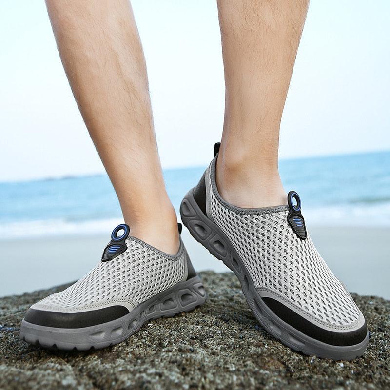 Men's Aqua Shoes Quick Dry Breathable Mesh Water Sports Footwear