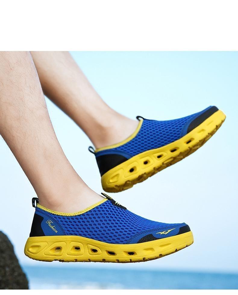 Men's Aqua Shoes Quick Dry Breathable Mesh Water Sports Footwear