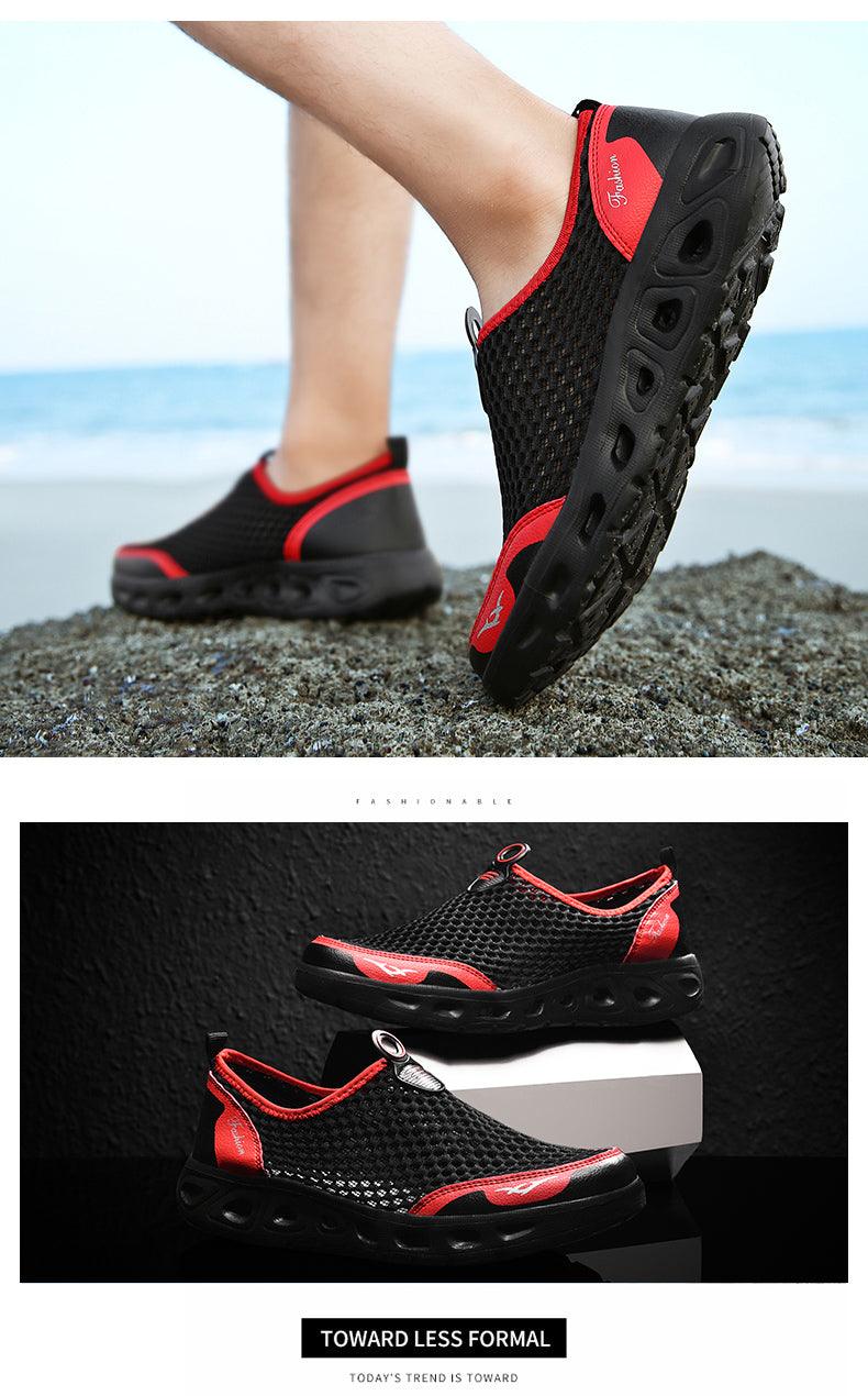 Men's Aqua Shoes Quick Dry Breathable Mesh Water Sports Footwear