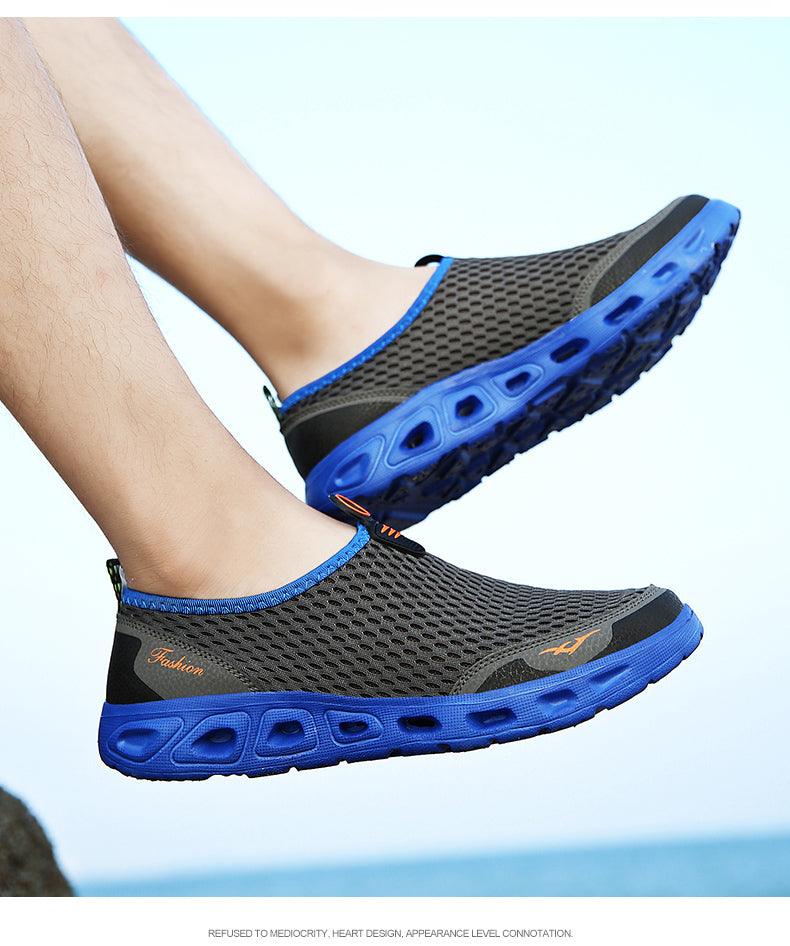 Men's Aqua Shoes Quick Dry Breathable Mesh Water Sports Footwear
