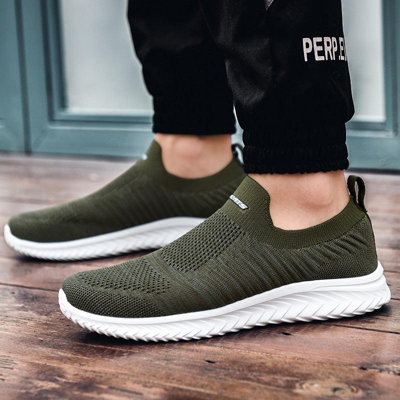 Lightweight Slip-On Casual Sneakers