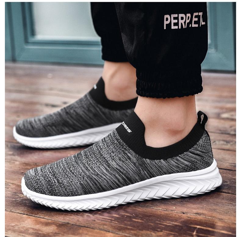 Lightweight Slip-On Casual Sneakers