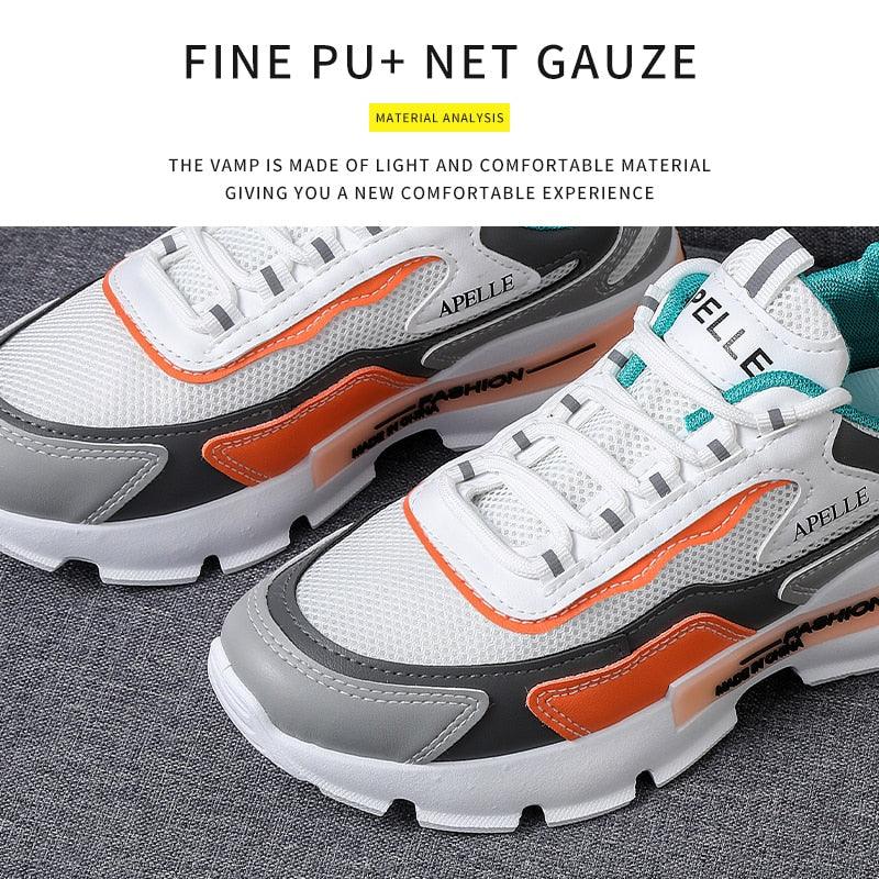 Women's Mesh Running Shoes Breathable Platform Sneakers