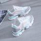 Women's Mesh Running Shoes Breathable Platform Sneakers