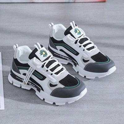 Women's Mesh Running Shoes Breathable Platform Sneakers