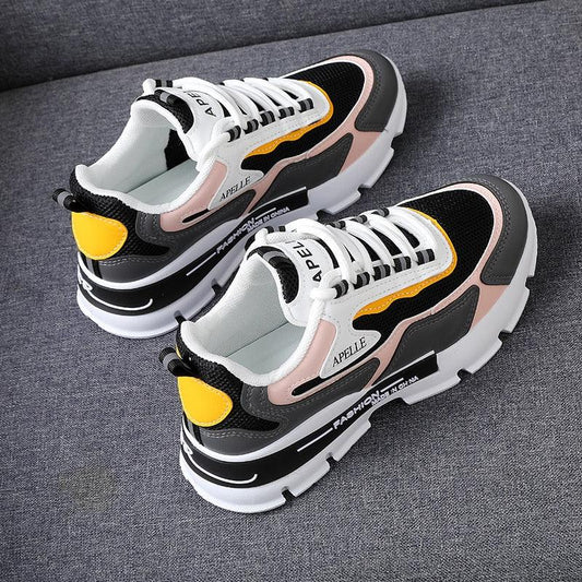 Women's Mesh Running Shoes Breathable Platform Sneakers