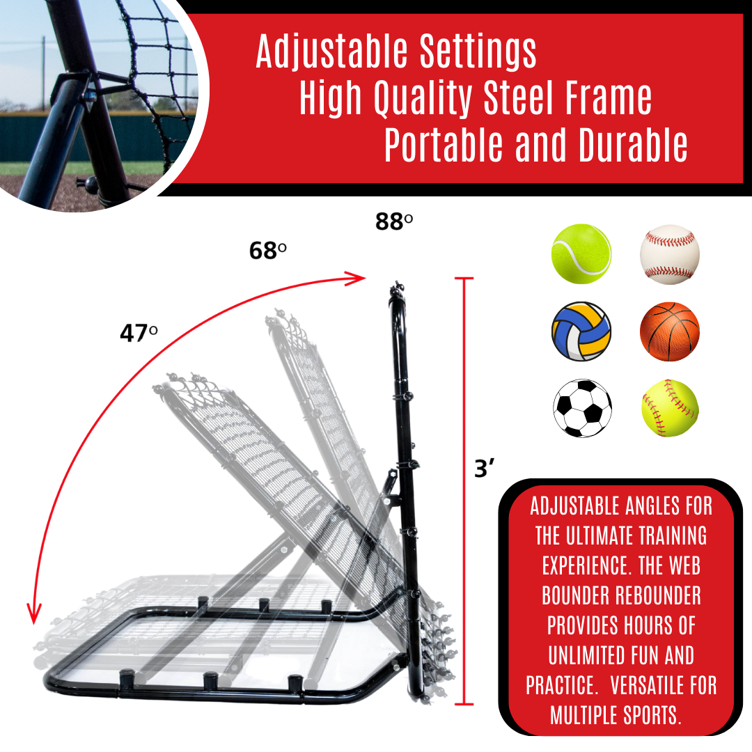 Web Rebounder | Baseball Trainer | Web Flex