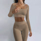 Women's WorWomen's Long Sleeve Sport Activewear Setkout Sets